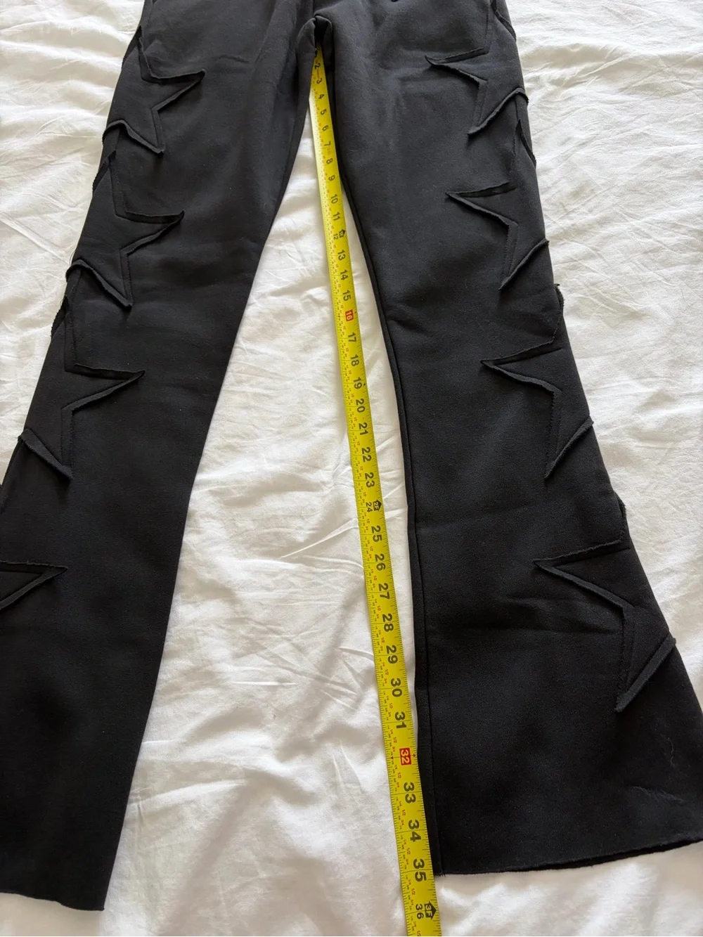 Rockstar Original Women’s Sinayah Black Stacked Star Track Pants Medium NWT - Picture 13 of 14